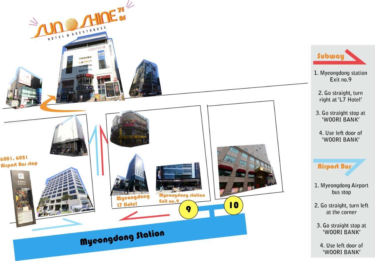 Myeongdong Sunshine Guesthouse Soul Exteriér fotografie